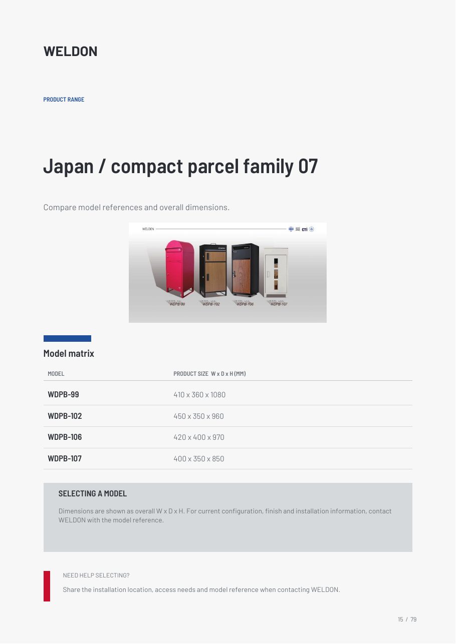 WDPB-102 catalogue reference page